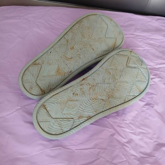 Chaco womens size 10 chillos slide sandals baby blue - Picture 6 of 6